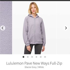 Lululemon zip up hoodie